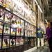 Ann Arbor resident and season pass holder KT Meono, 12, inspects a wall of past Michigan hockey players at Yost Ice Arena on Friday. Daniel Brenner I AnnArbor.com